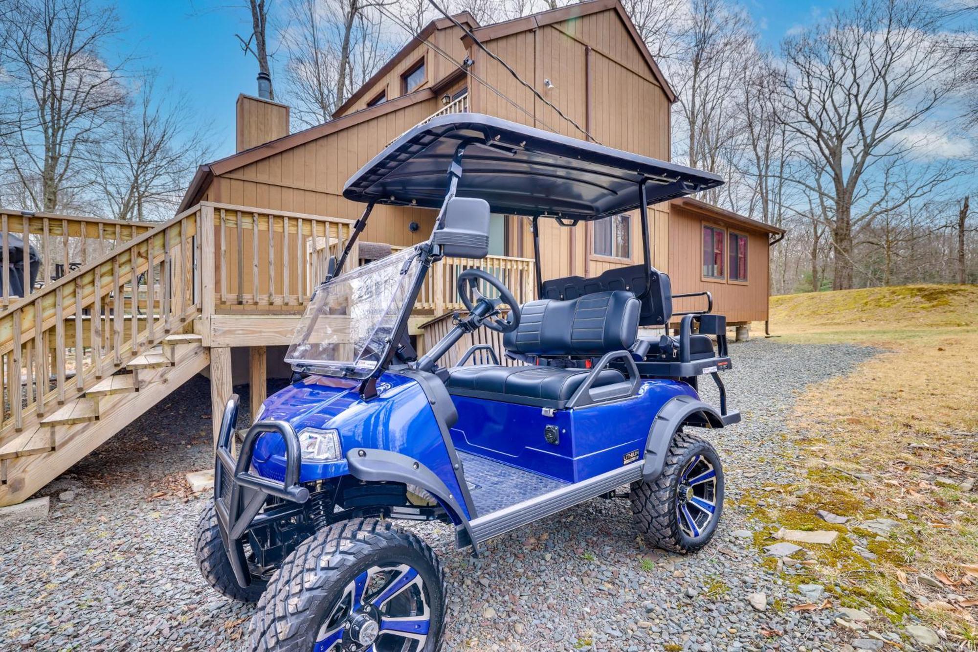 Bear Den Rustic Pocono Lake Home With Game Room! Esterno foto